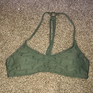 Foxy bikini cactus top